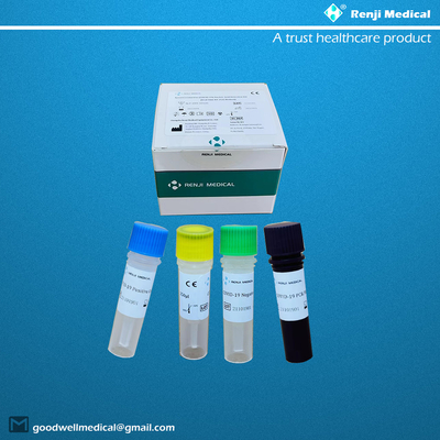 Nowatorski zestaw do testowania kwasu nukleinowego koronawirusa COVID-19 CE Jakościowy test Rt Pcr