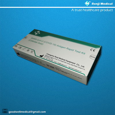 Zestaw testowy Renji Rapid COVID 19, test antygenowy YBTC z wymazu z nosa