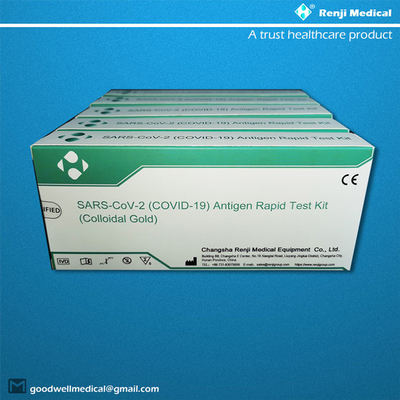 Renji Medical Rapid Antigen Self Test Kit Certyfikat SGS ISO13485