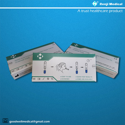 Zestaw do testowania Omicron Rapid COVID 19, koloidalne złoto Self Covid Home Test