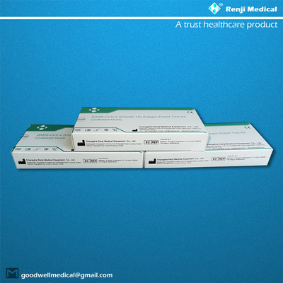 Renji Medical Rapid Antigen Self Test Kit Certyfikat SGS ISO13485