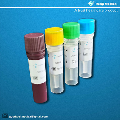 Renji Rt Pcr Test Home Kit Próbka przednia z nosa / jamy ustnej i gardła