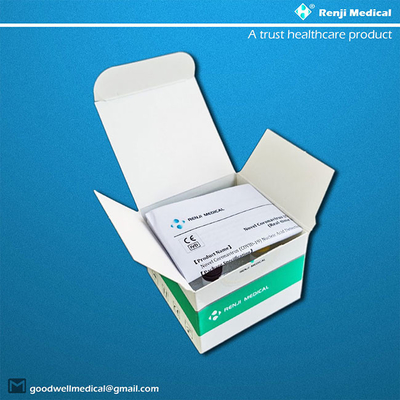 Renji Rt Pcr Test Home Kit Próbka przednia z nosa / jamy ustnej i gardła