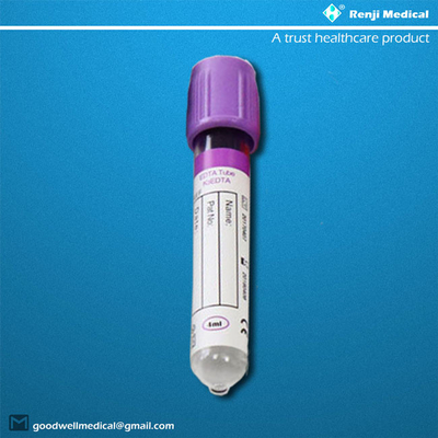 SGS MSDS Approval Jednorazowa probówka próżniowa do pobierania krwi 5 ml 7 ml