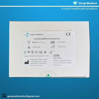 QPCR Mini Viral Rna Extraction Kits Certyfikacja YBTC MSDS