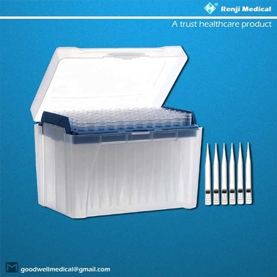 Sterylne końcówki do pipet 1 ml, uniwersalne końcówki do mikropipet 1000ul